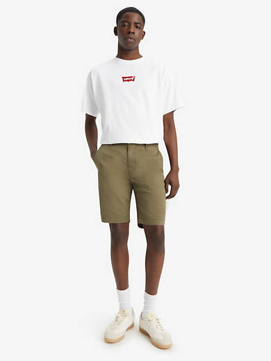 

Мужские шорты Levi's XX Chino Taper Fit, цвет Bunker Olive Green - Stretch