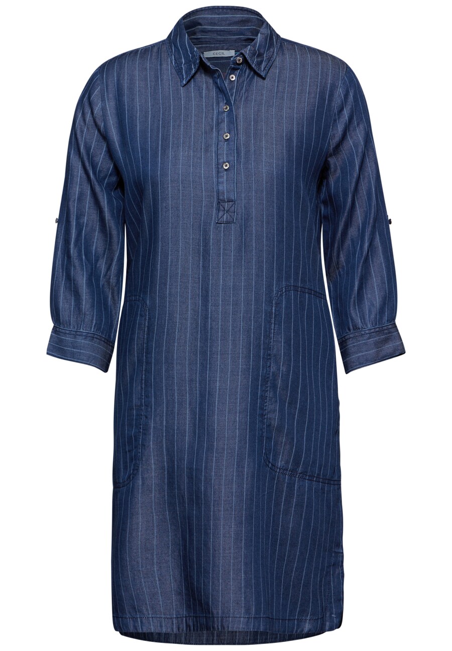 

Платье рубашка CECIL Shirt Dress, синий