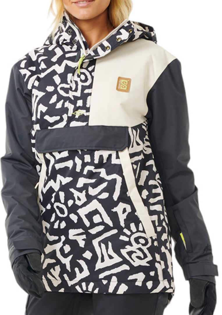 

Rip Curl Куртка Anti series anorak washed black S