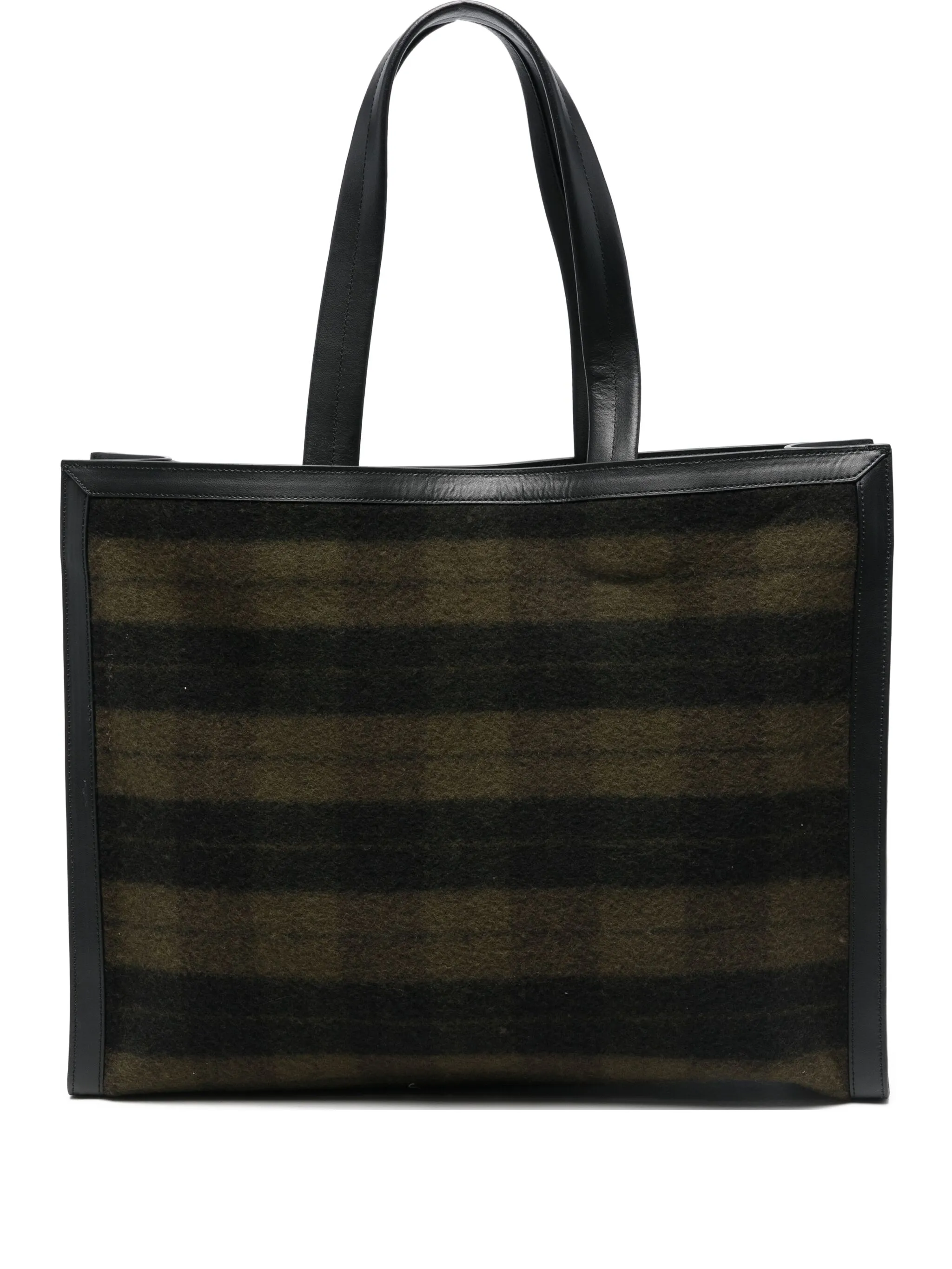 

Сумка-тоут Linus в клетку Andersson Bell, черный