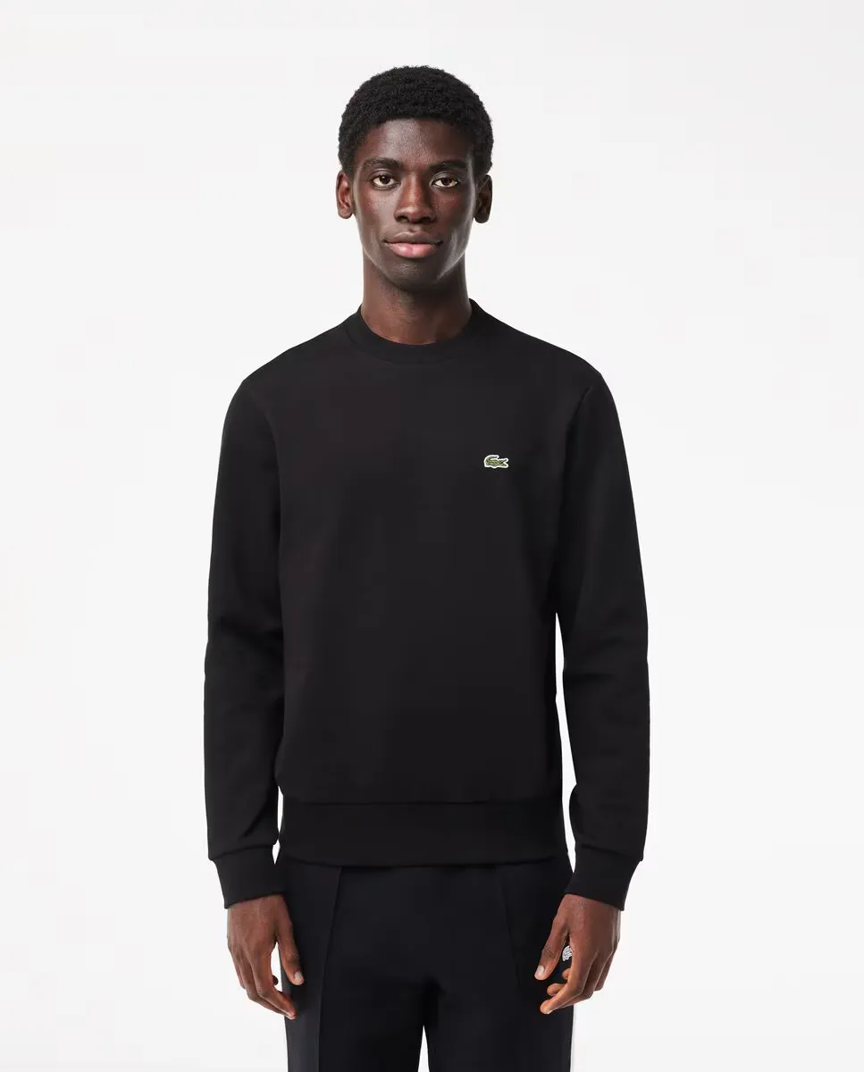 

Мужская толстовка из матового органического хлопка Lacoste, чёрный