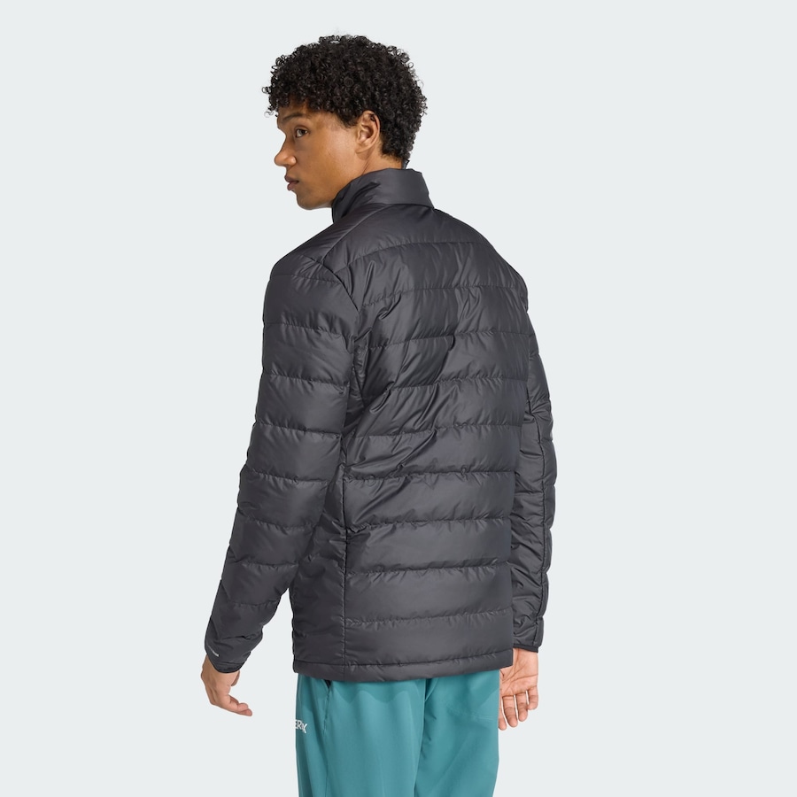 Куртка для активного отдыха ADIDAS TERREX Multi Light Down CLIMAWARM, черный — фото 3