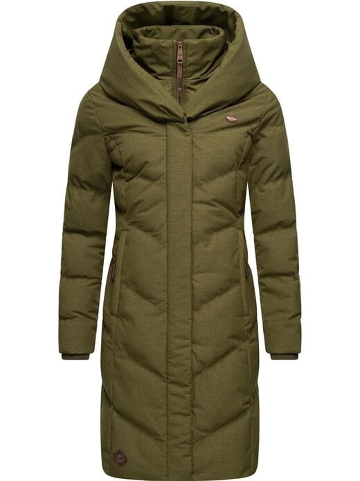 

Зимнее пальто наталка меланж Ragwear, зеленый