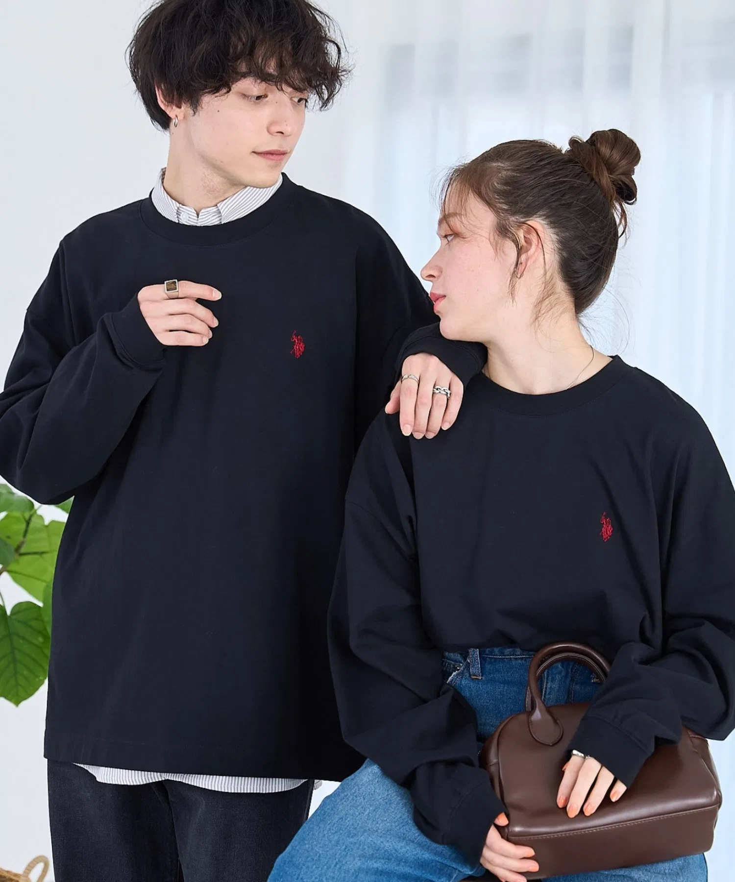 Мужская и женская футболка U.S. POLO ASSN. с вышивкой, унисекс — фото 4