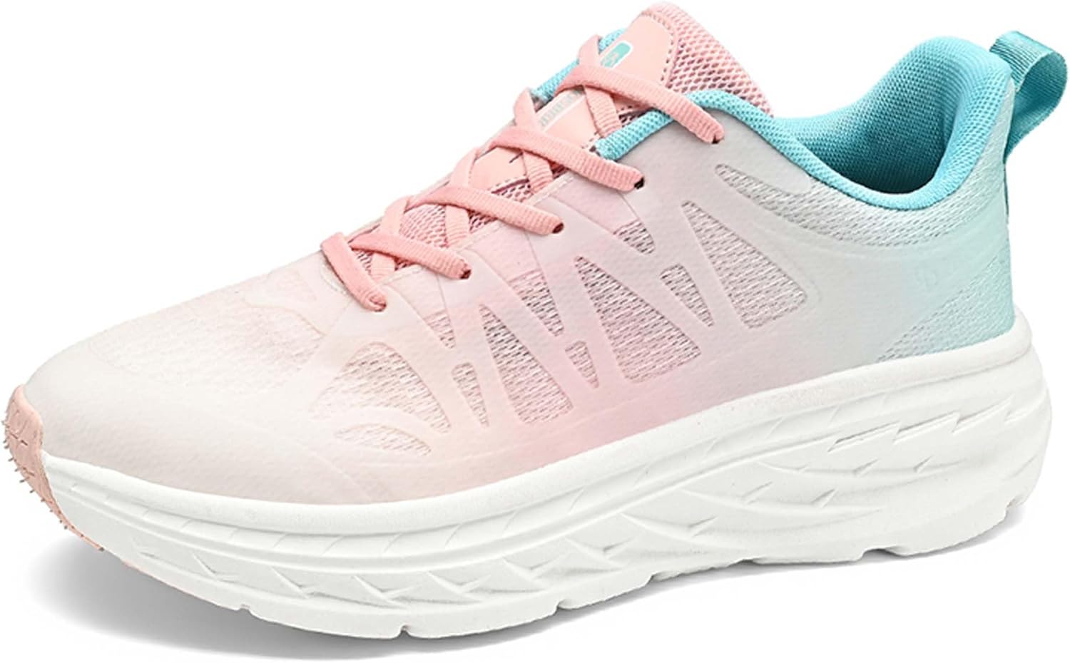 

Мужские и женские низкие кроссовки для марафона на шнуровке, противоскользящие и дышащие, баскетбольные кроссовки, соревнования по бадминтону, кроссовки для прыжков в высоту и барьеров Ksyvucrd, розовый