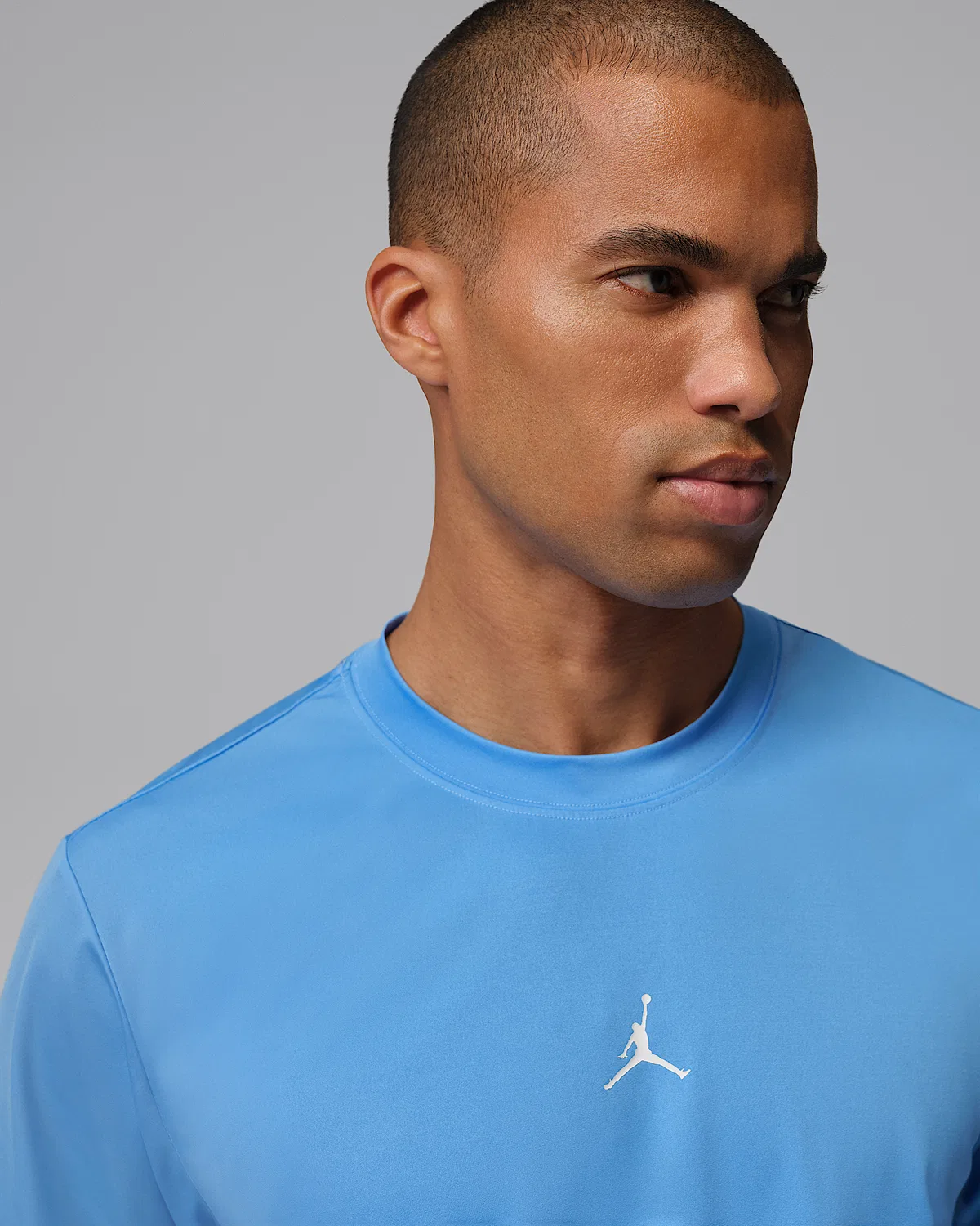 Мужская футболка Dri-FIT с коротким рукавом Jordan Sport Essentials, University Blue — фото 3