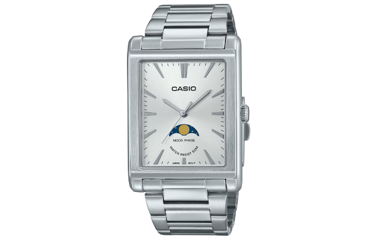 

CASIO Часы Women's Standard Series Silver Watch MTP-M105D-7AV, Silver Dial