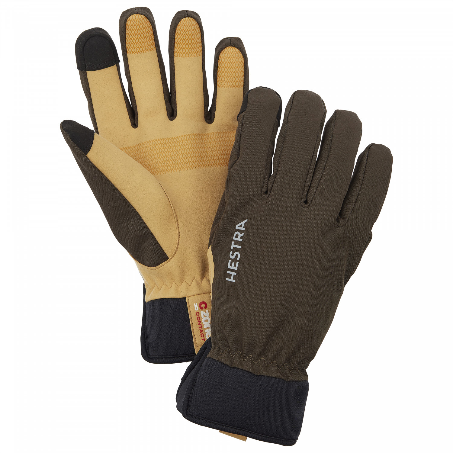 

Перчатки Hestra CZone Contact Glove 5 Finger, цвет Dark Forest