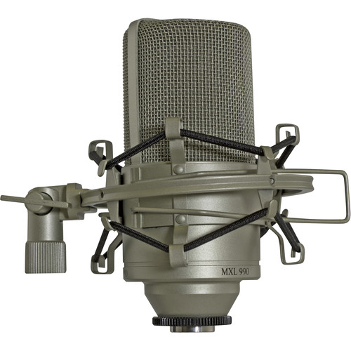 

Кардиоидный конденсаторный микрофон MXL 990 с большой диафрагмой (Шампанское)
