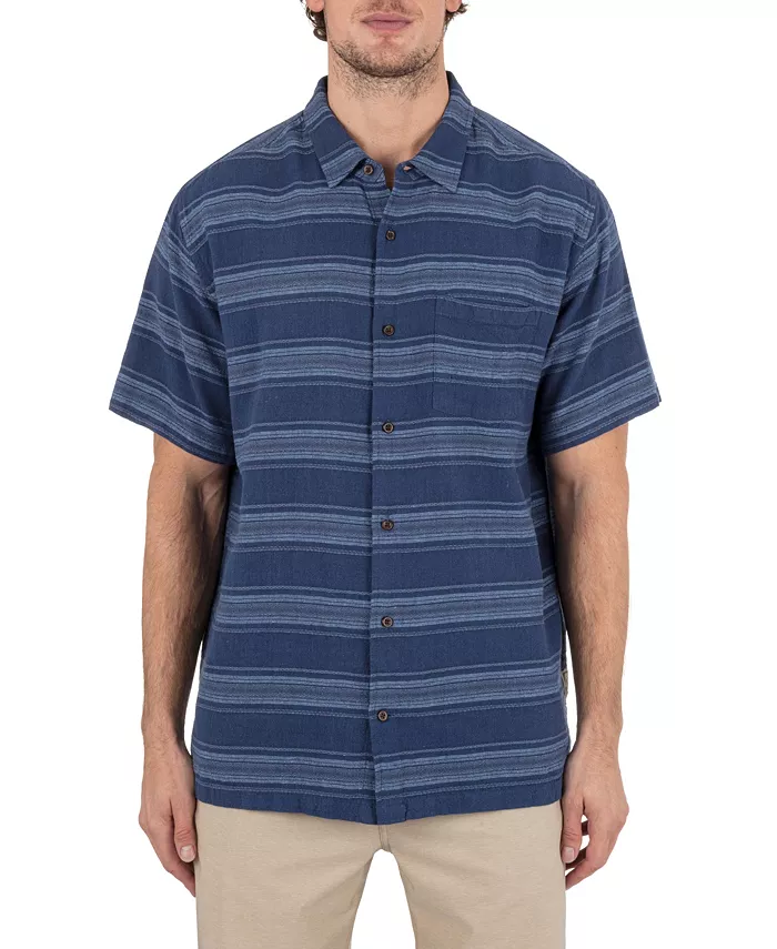

Мужская рубашка с коротким рукавом Oceanside Hurley, синий