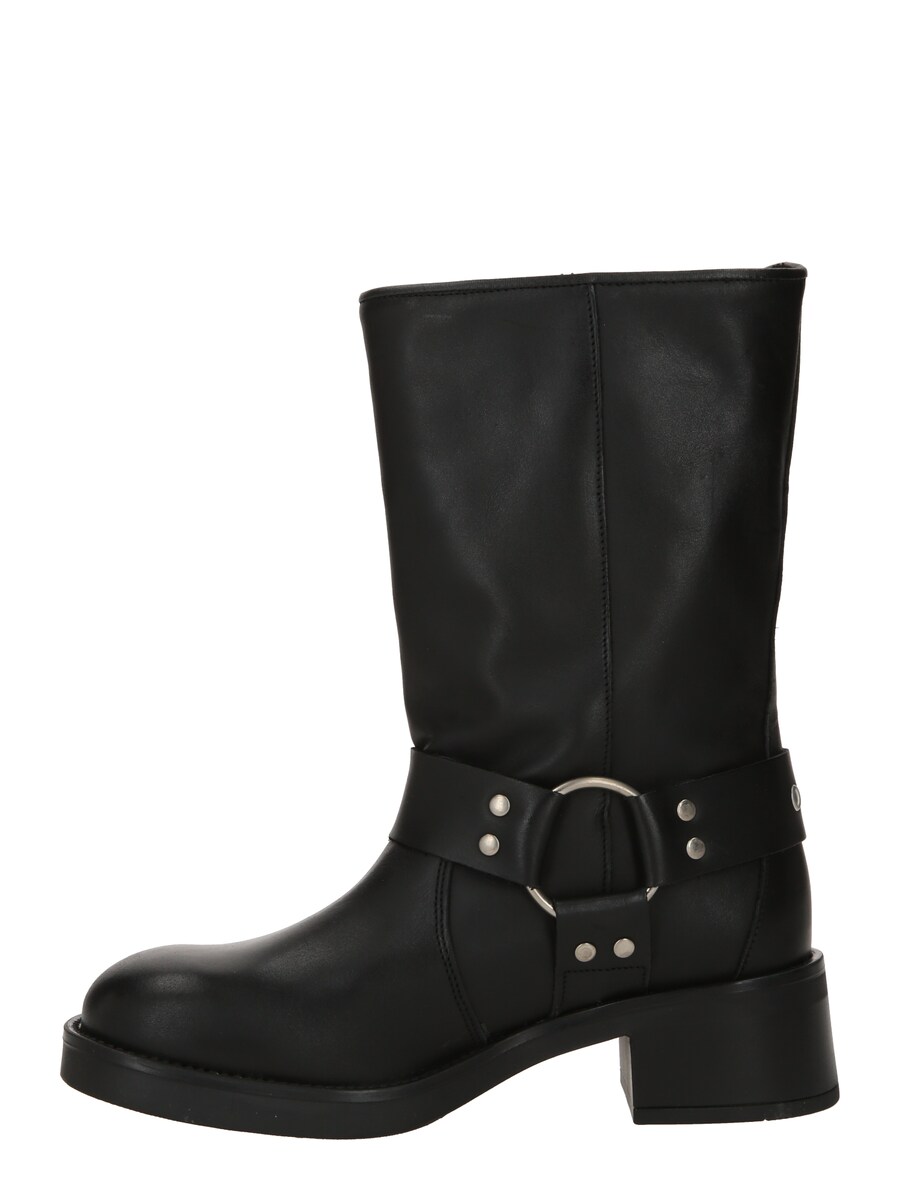 Ботинки женские Steve Madden Blessing высокие с пряжками, черный — фото 2
