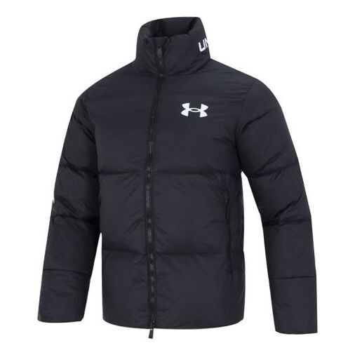 

Куртка logo puffer jacket 'black' Under Armour, черный