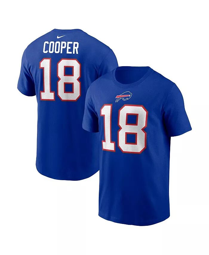 

Футболка мужская Amari Cooper Royal Buffalo Bills с именем и номером Nike