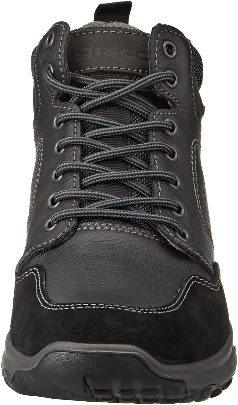 Мужские кроссовки IGI&Co Edwin GTX Стифелетт, черный/оранжевый — фото 2