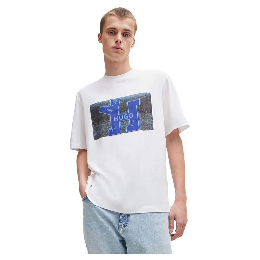 

Футболка HUGO Nedary BLUE, белый