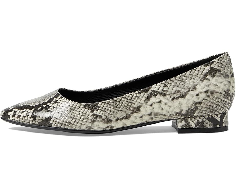 Туфли на плоской подошве Rockport Tessa, цвет Black/White Snake Multi — фото 4