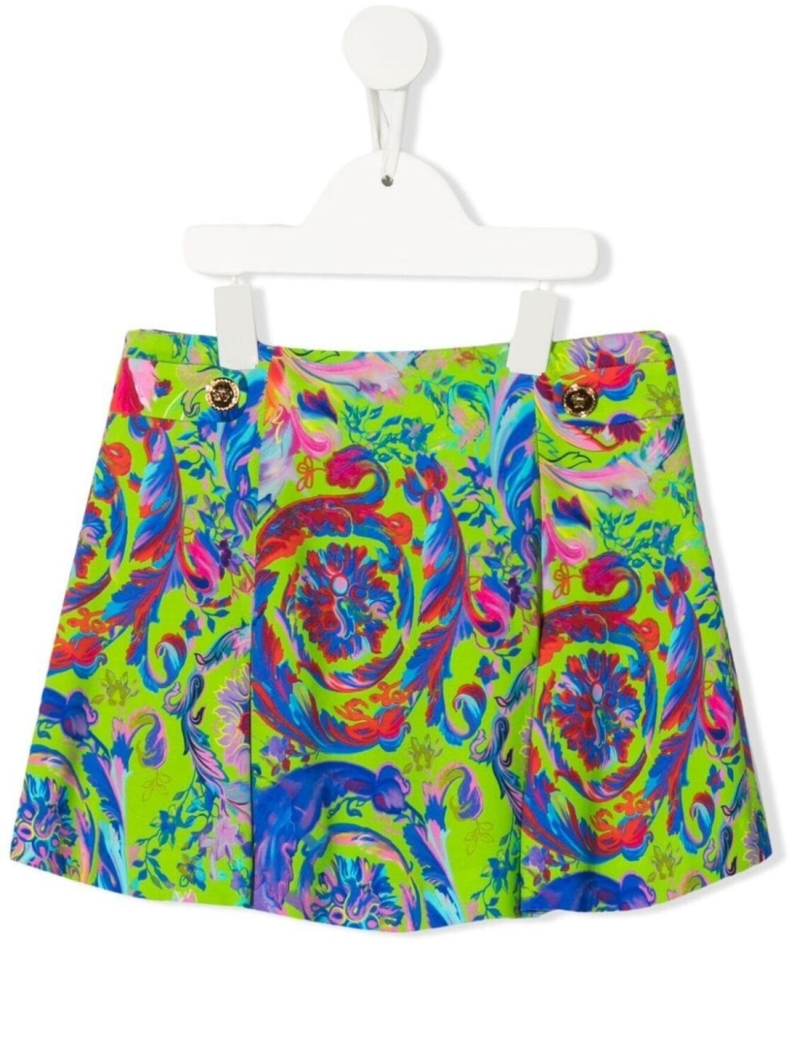 

Versace Kids юбка мини с цветочным принтом, зеленый