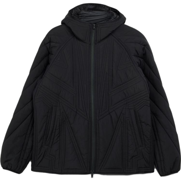 

Y-3 Куртка-бомбер с капюшоном на утеплителе, Black