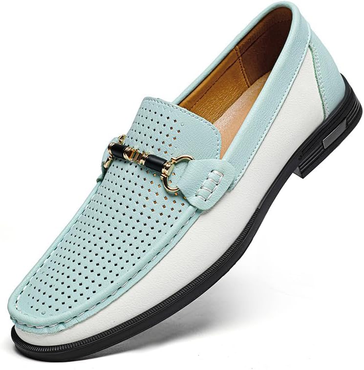 

Кожаные лоферы Vauxhaller Ravelloni, синий