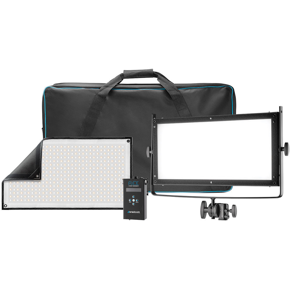 

Комплект Westcott Flex Cine Bi-Color 1-Light Gear (1 x 2')