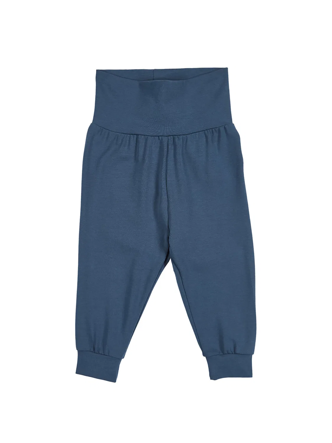 Обычные брюки Müsli By Green Cotton, Beige/Marine Blue — фото 4