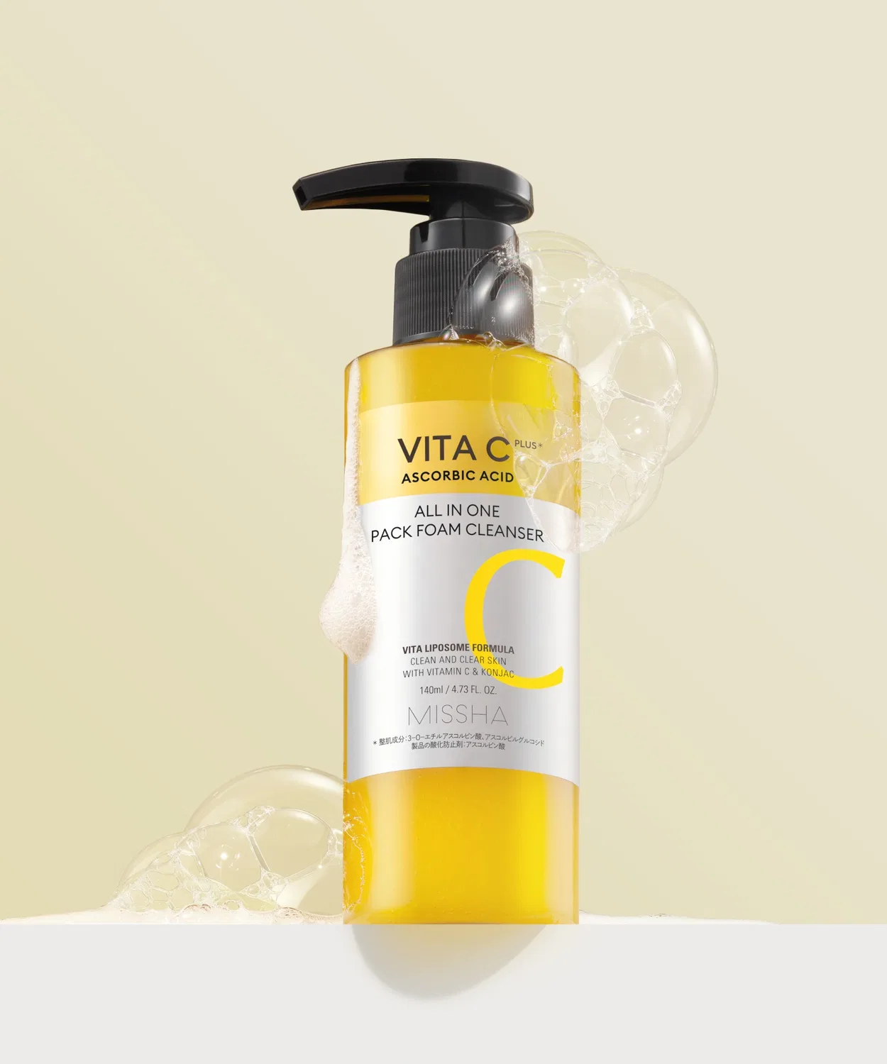 Пенка для умывания Missha — Vita C Plus с витамином C, 150 мл