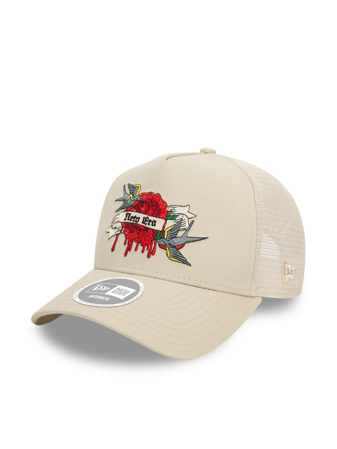 

Бейсболка New Era Trucker New 60565268, бежевый