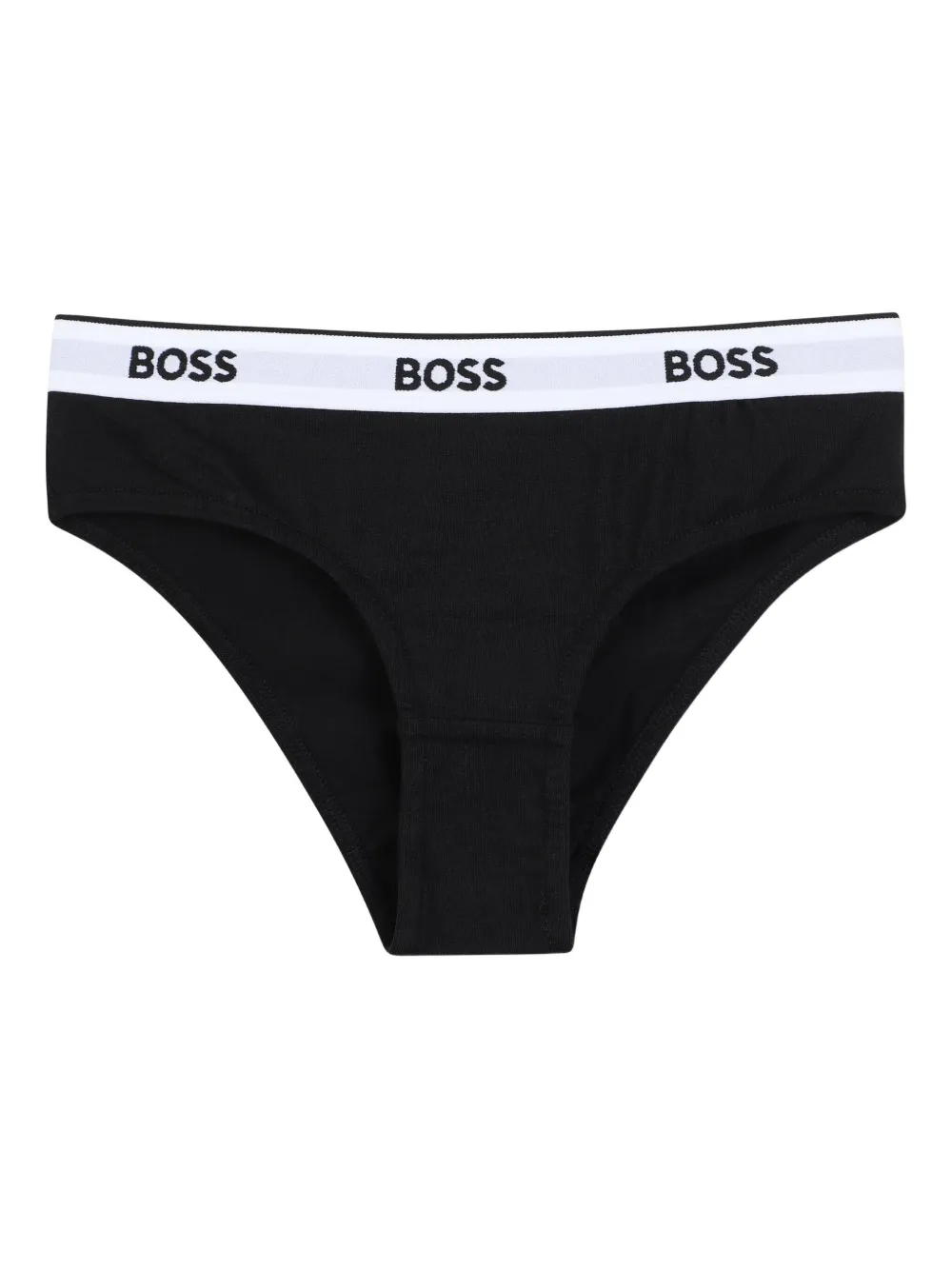 

Комплект из двух трусов с логотипом BOSS Kidswear, черный