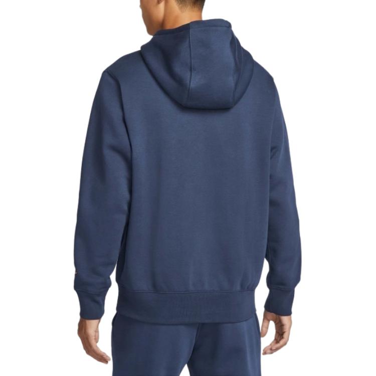 Nike Спортивный свитшот SportswearClub BB PO HDY NSW GFX мужской Blue — фото 4
