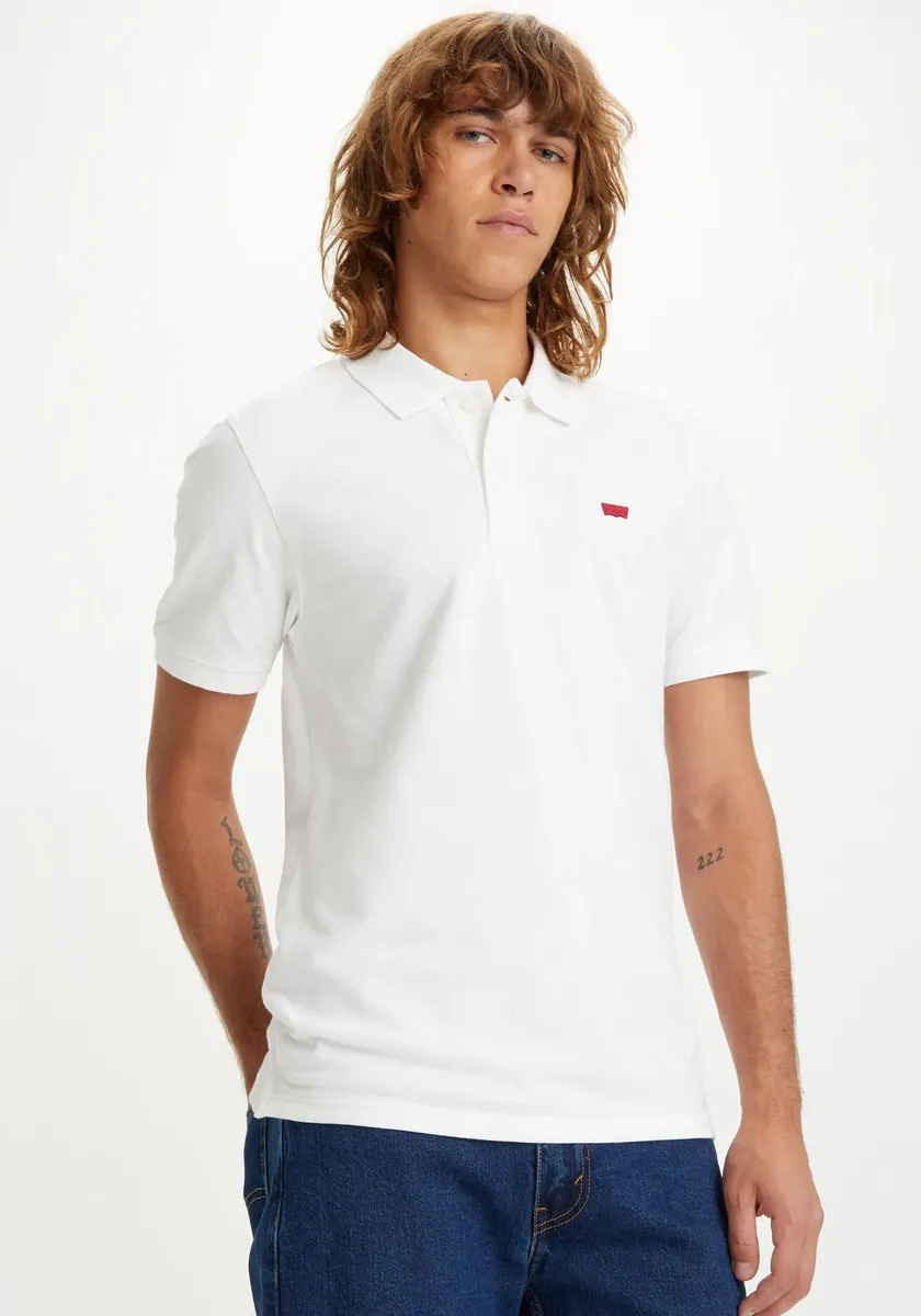 

Рубашка-поло Levi's "LE SLIM HOUSEMARK POLO", белый