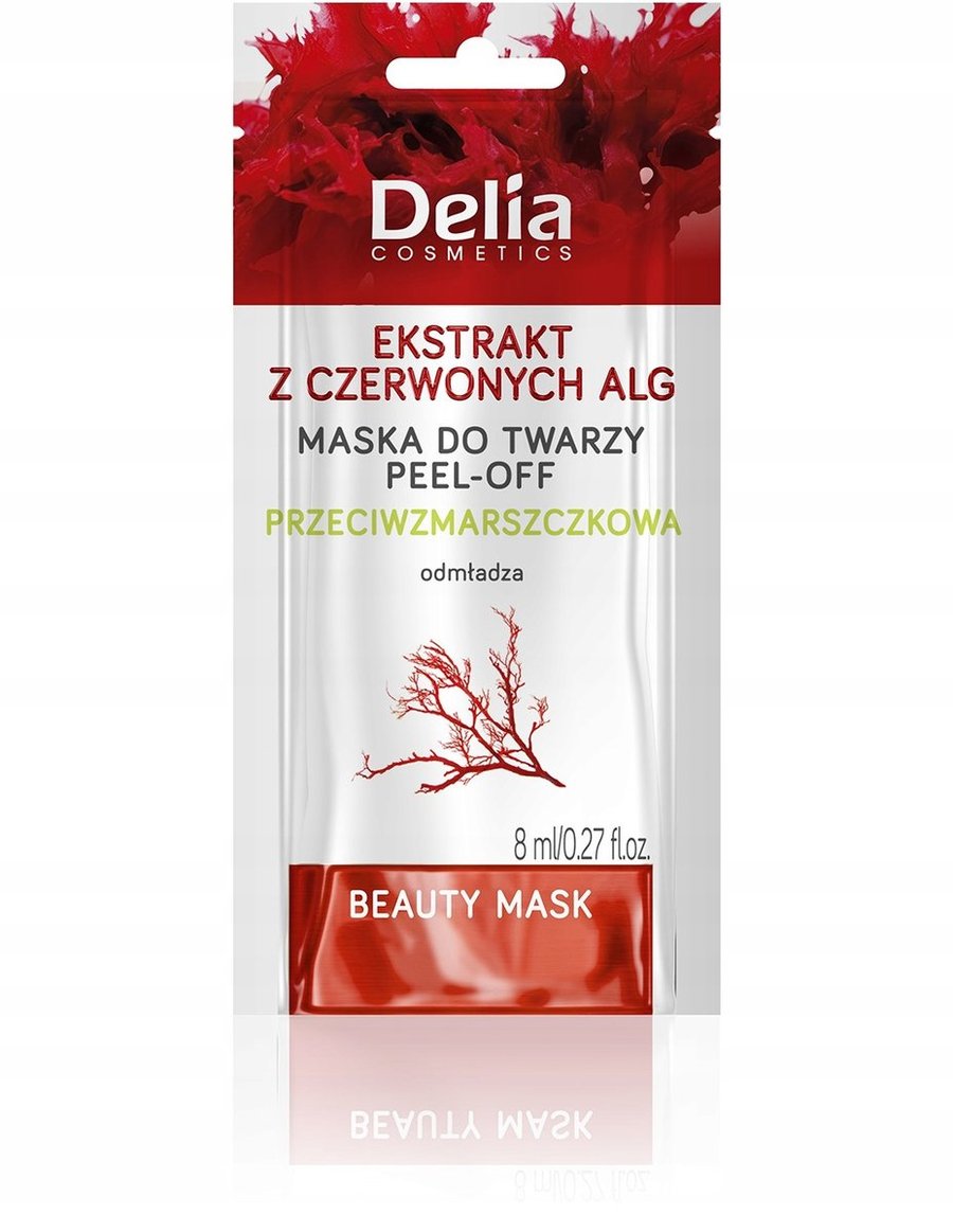 

DELIA Маска-пленка для лица с экстрактом водорослей, 8 мл