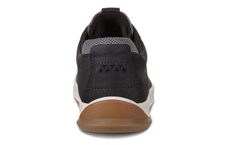 Кеды Ecco Skateboard Shoes Men Low-Top Черные — фото 4