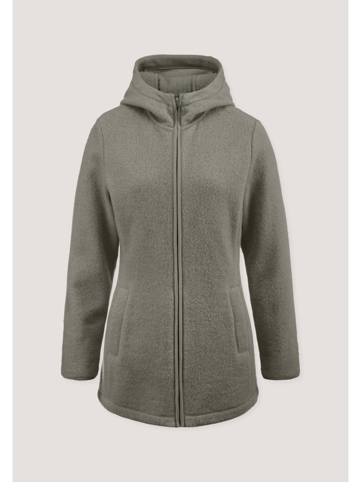 

Hessnatur Куртка с капюшоном из шерстяного флиса, обтянутая морской травой, Синий, Hessnatur Куртка с капюшоном из шерстяного флиса, обтянутая морской травой