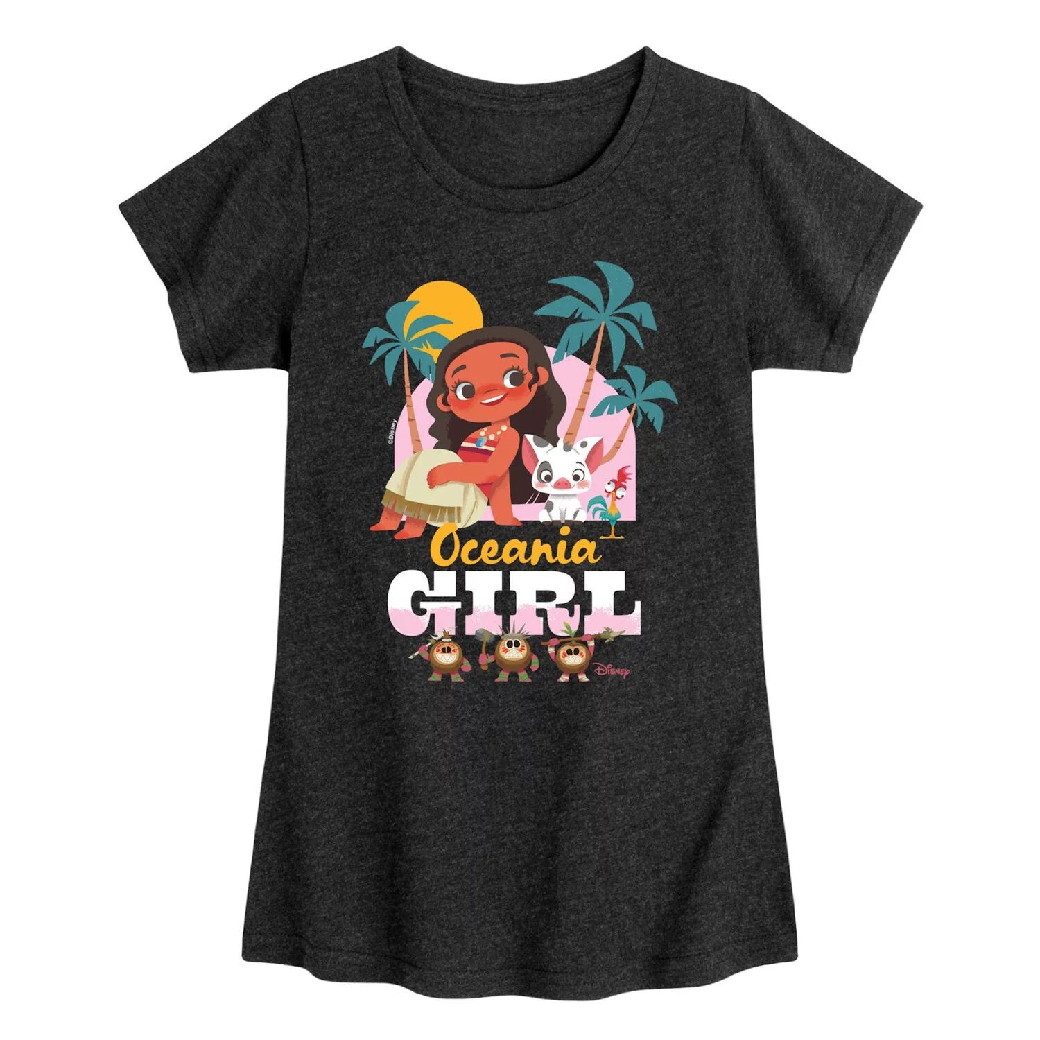 

Футболка с рисунком Ocean Girl для девочек 7–16 лет Disney's Moana Girls Licensed Character