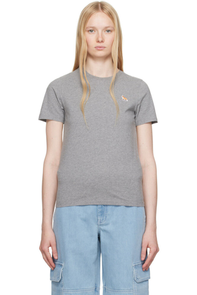 

Футболка Grey Baby Fox Regular Maison Kitsuné