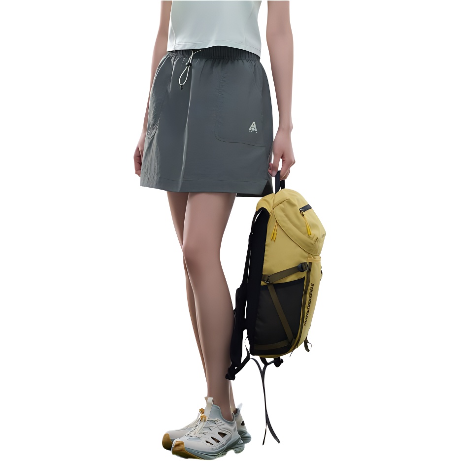 

ANTA Повседневная короткая юбка Women's Seaweed Green