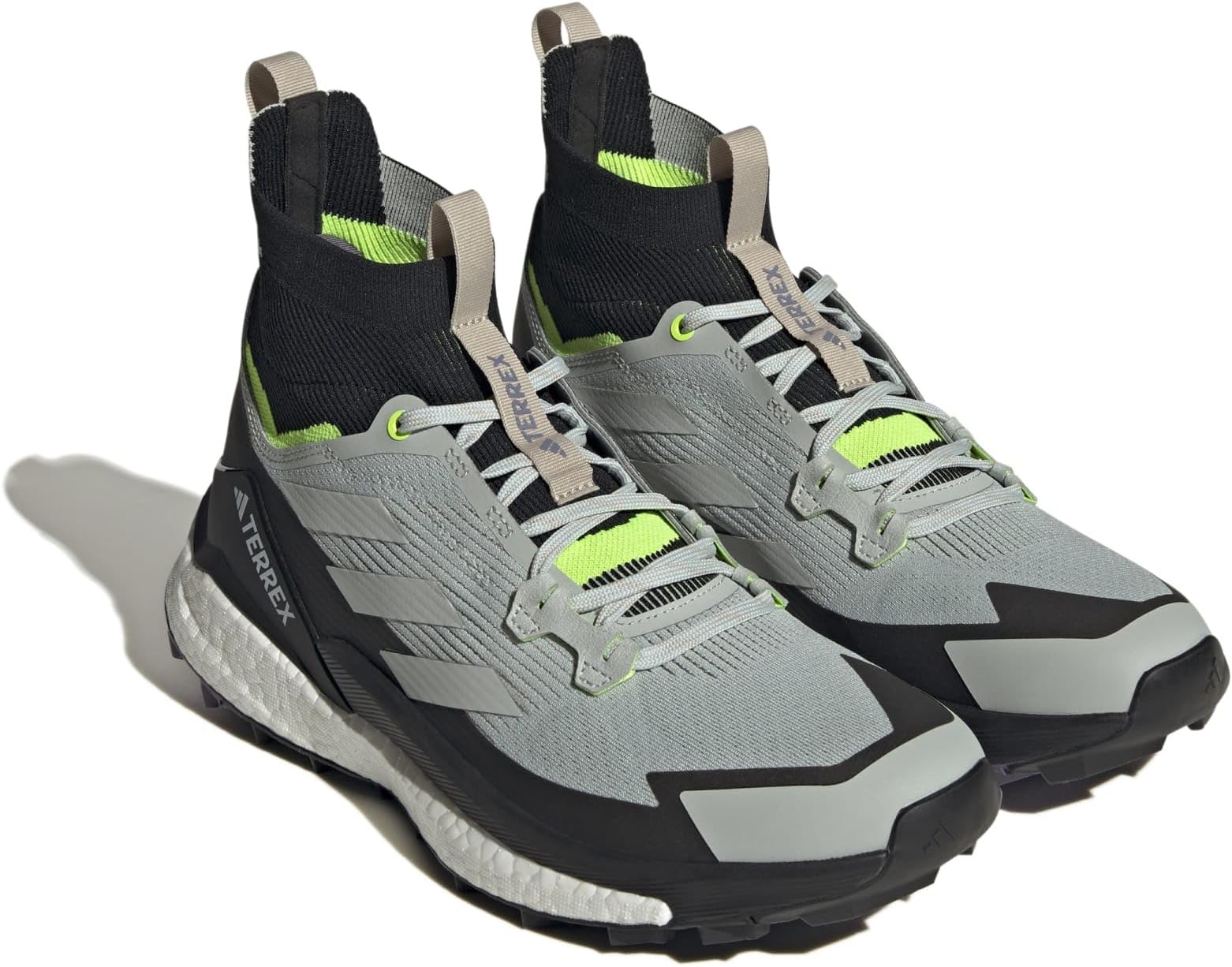 

Ботинки adidas Outdoor Terrex Free Hiker 2, цвет Wonder Silver/Wonder Silver/Lucid Lemon