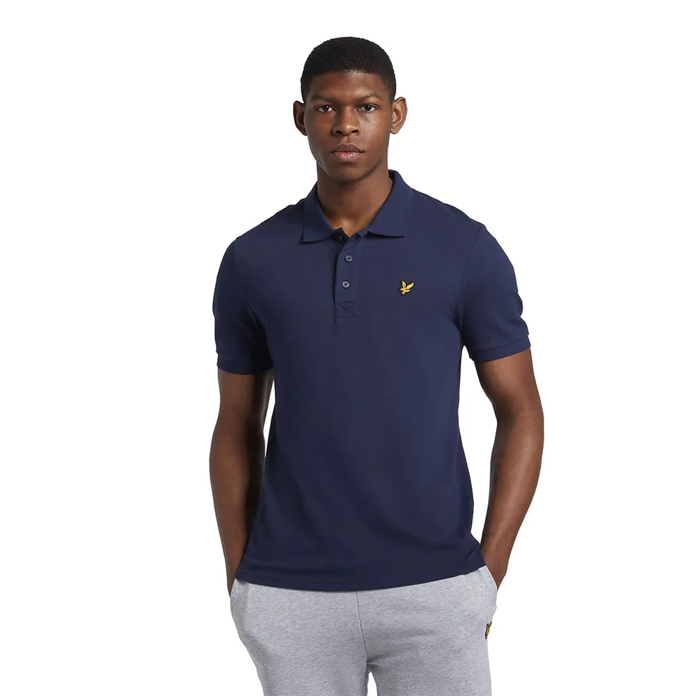 

Поло Lyle & Scott Plain, синий