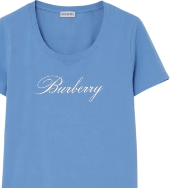 Футболка Regular Women's Burberry, Very Peri — фото 3