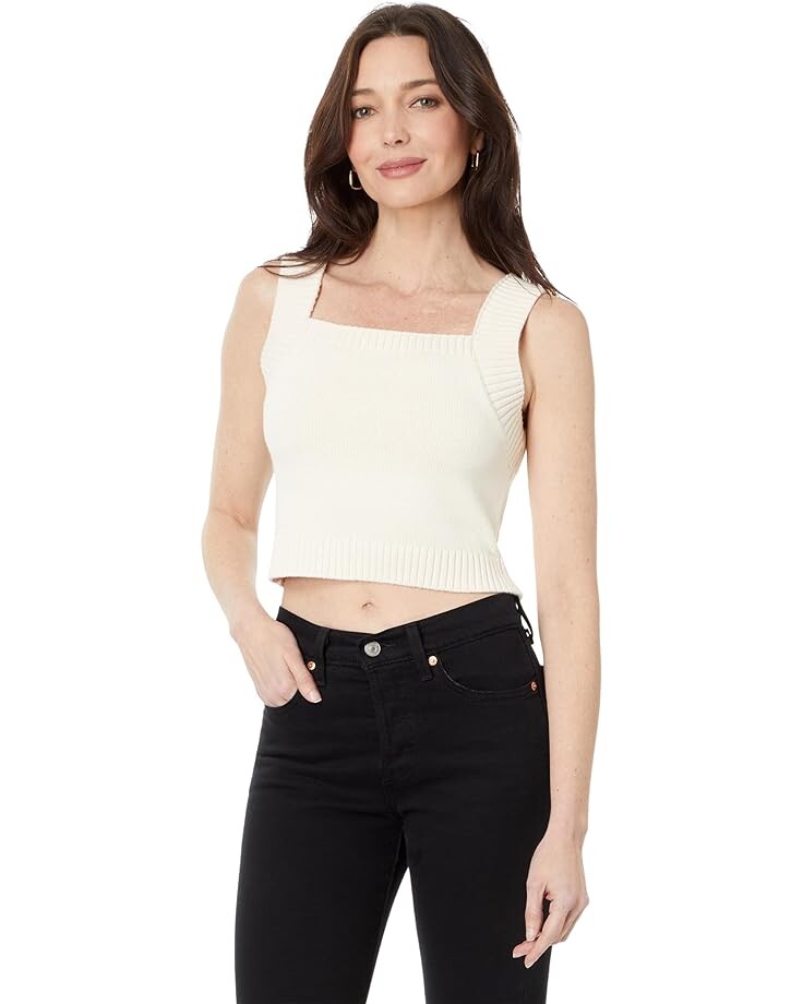 

Свитер Lilla P Sweater Tank, слоновая кость, Бежевый, Свитер Lilla P Sweater Tank, слоновая кость