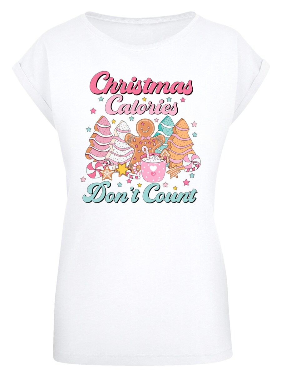 

Футболка F4NT4STIC Shirt Christmas Calories Dont Count, белый