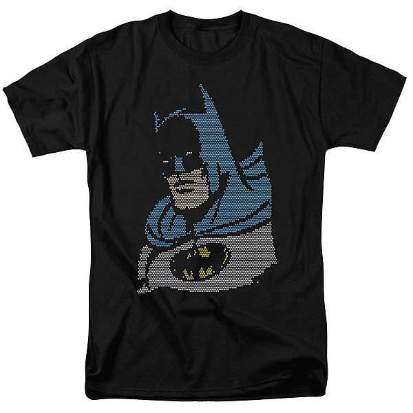 

Футболка с коротким рукавом для взрослых DC Comics Lite Brite Batman Licensed Character