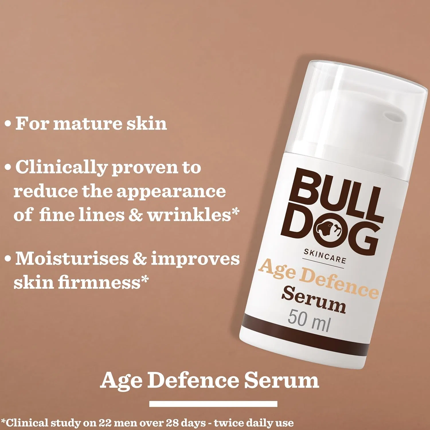 Мужская сыворотка для лица Bulldog Skincare Age Defence, 50 мл Bulldog — фото 4