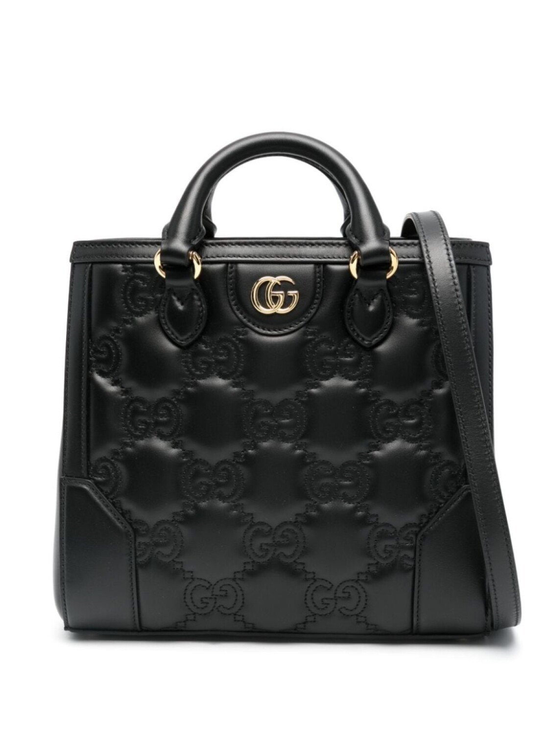 

Мини-сумка Gucci с верхней ручкой, черный