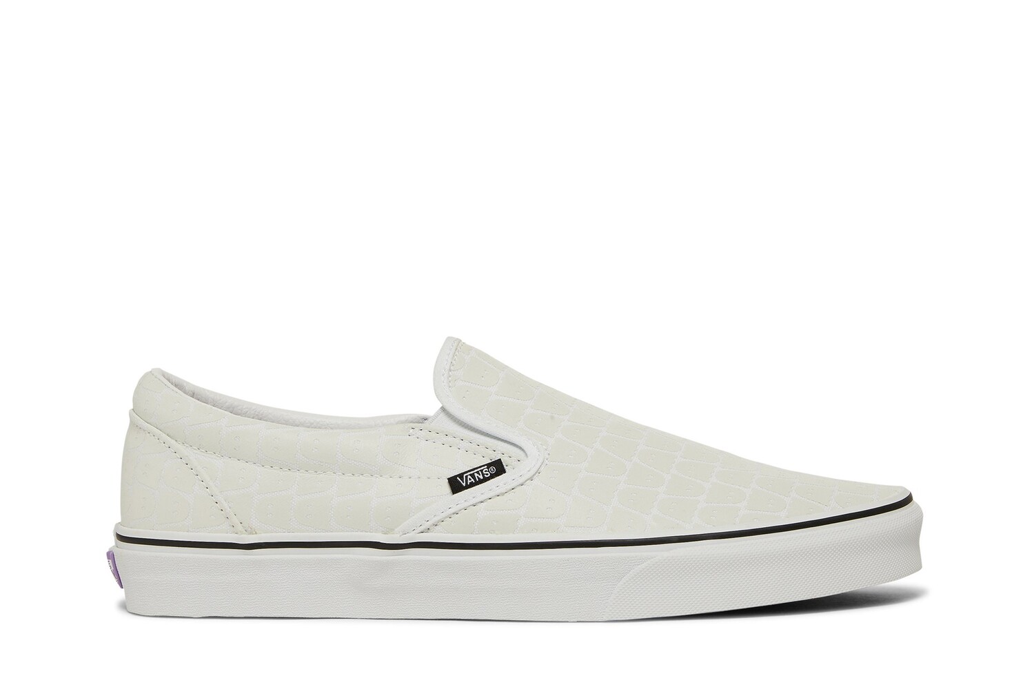 Слипоны Ghostly x Classic Vans, белый
