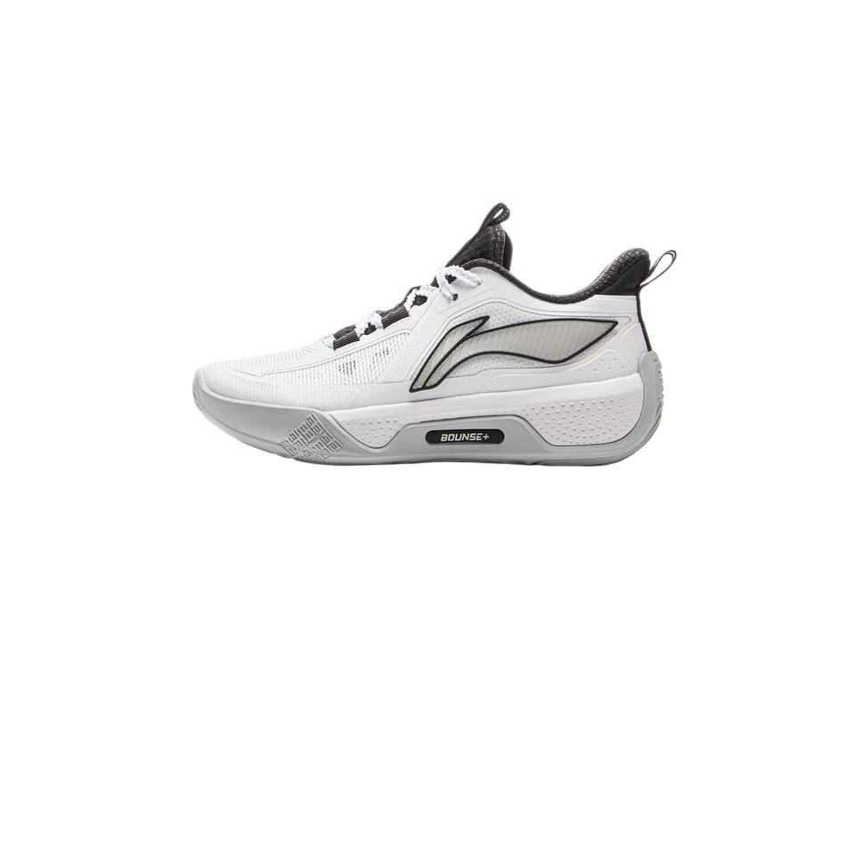 

Баскетбольные кроссовки Sky Shadow Shock Absorbers Rebound Low Top для детей LINING YOUNG, белый