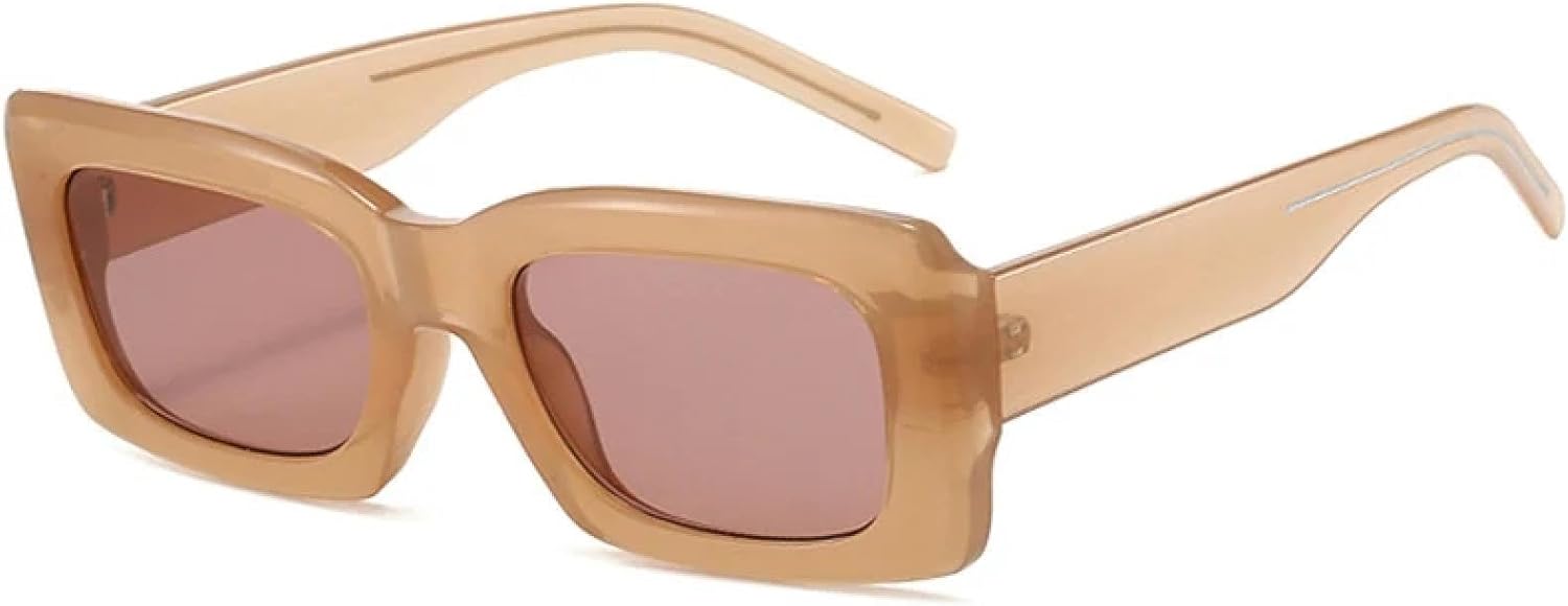 

Солнцезащитные очки в винтажной оправе для женщин и мужчин, роскошные, для активного отдыха, вождения, пляжа, путешествий, с защитой от УФ-излучения UV400 TKKTLLT, Tea Tea