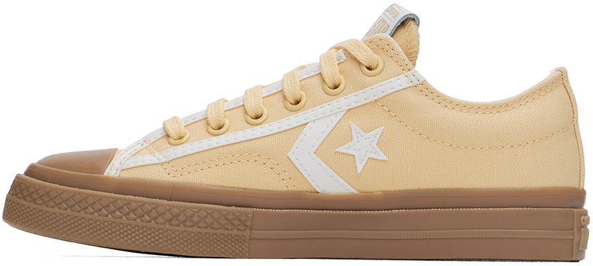 Низкие кроссовки Yellow Star Player 76 Tonal Converse, Afternoon sun/Vintage white/Light gold — фото 3