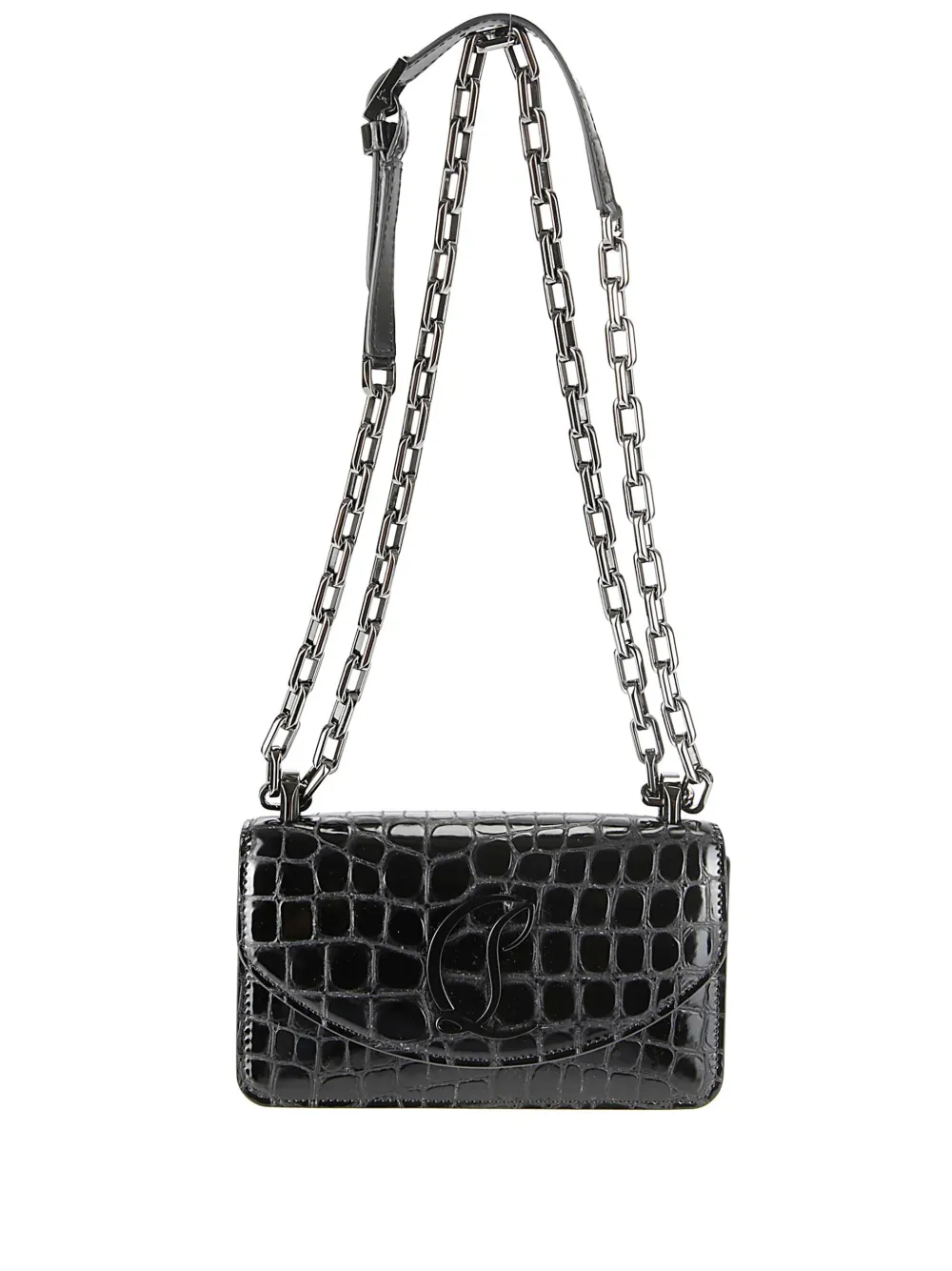 

Мини-сумка через плечо Loubi54 Christian Louboutin, черный