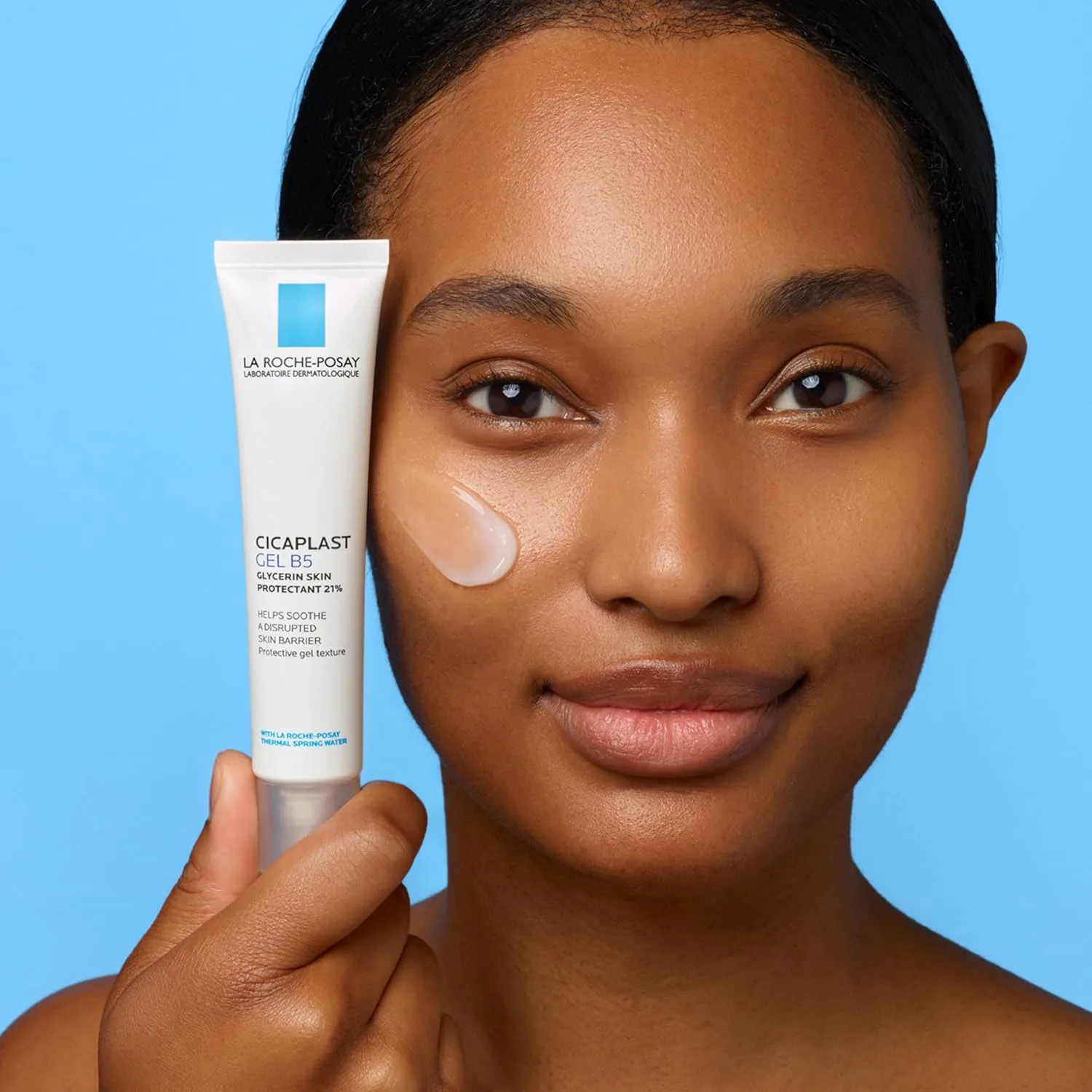 La Roche-Posay Cicaplast Gel B5, восстанавливающий гель для потрескавшейся и обветренной кожи с мадекассозидом и глицерином, 40 мл — фото 2